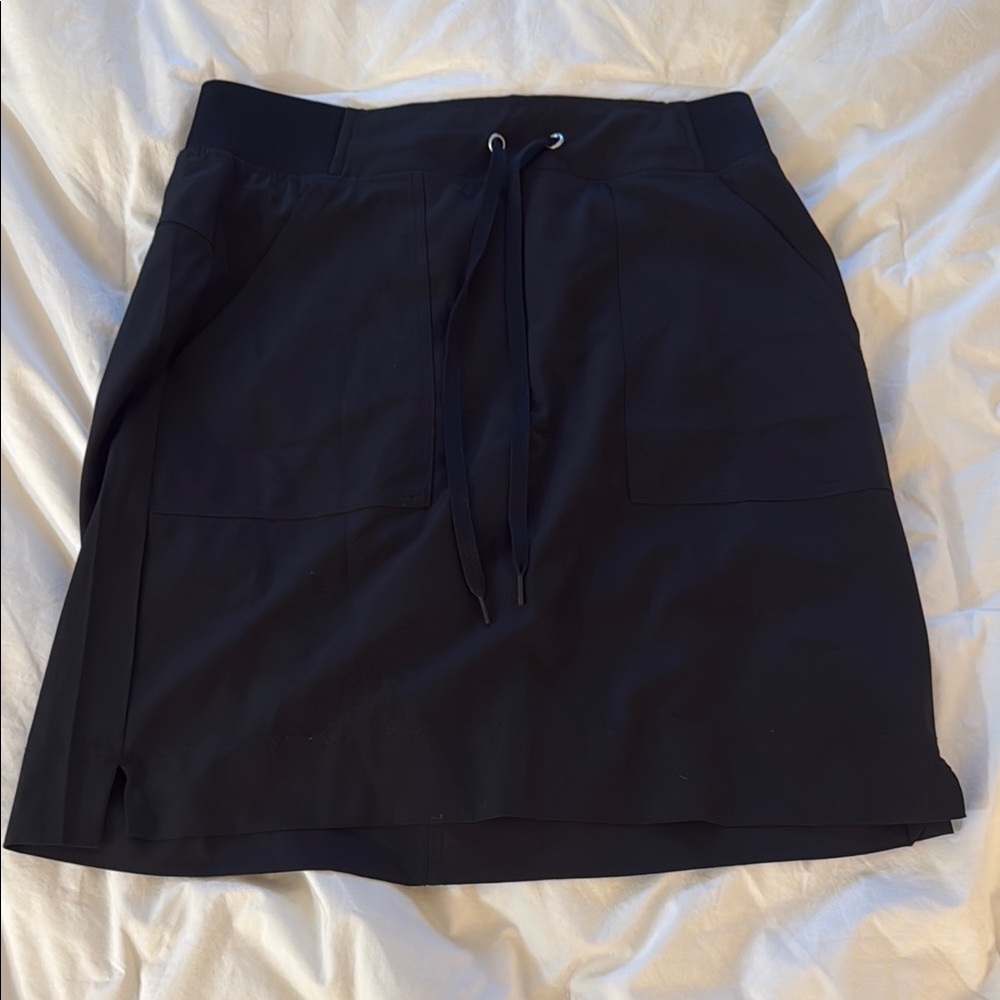 Black Drawstring Golf/Tennis Skort